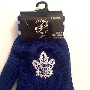 NHL Maple Leafs gloves